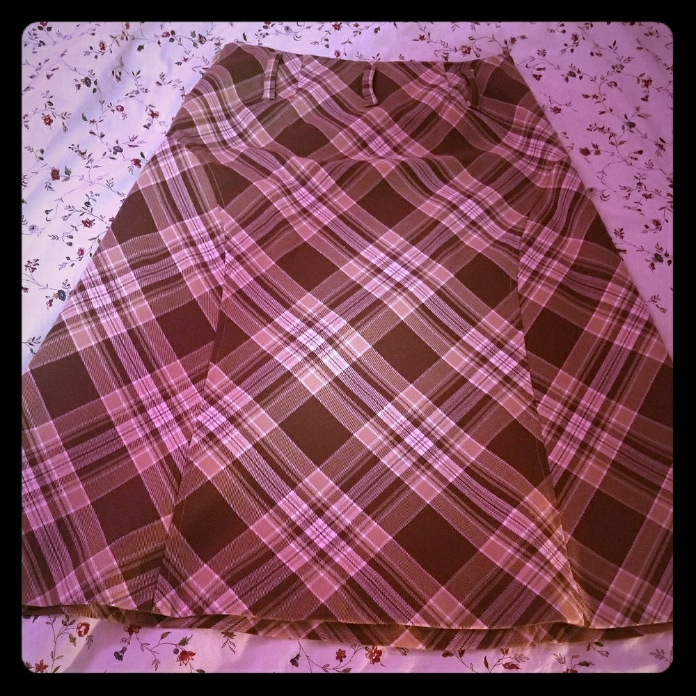 Plaid Skirt